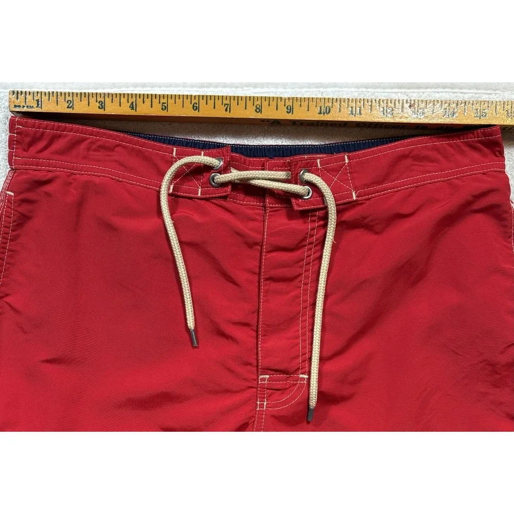 Polo Ralph Lauren Mens Swim Trunks Board Shorts Lined Drawstring Sz Medium -2127